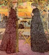Maurice Denis Mary Visits Elizabeth oil painting artist